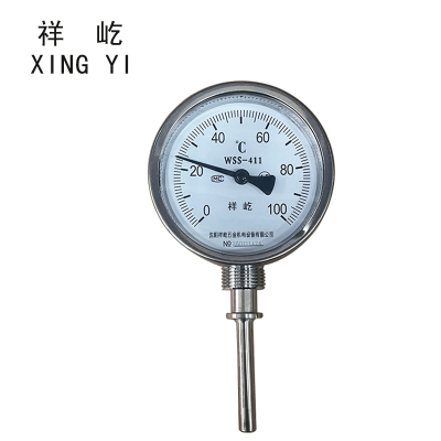 祥屹 双金属温度计径向 WSS411 50MM 块