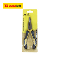 波斯(BOSI)欧式尖嘴钳(6"/150mm)把