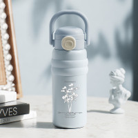 物生物 音悦保温杯-浅苍蓝 550ml