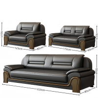 依韵珂办公沙发3+2+1套