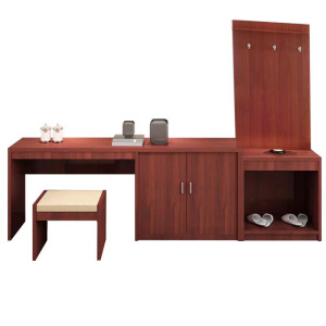 东业家具 行李一体柜DY-20Z酒店公寓组合柜(含凳子) 2200*500*1600 套