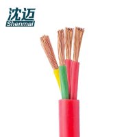 沈迈 铜芯硅橡胶耐高温电缆 YGCR-4*4平方 /米