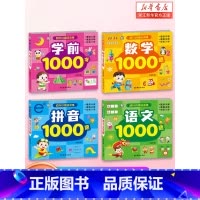4册/幼升小综合训练 [正版]学前识字1000字幼升小衔接练习册全套4册 启蒙早教书幼儿园宝宝认字学说话学前识字认字书一