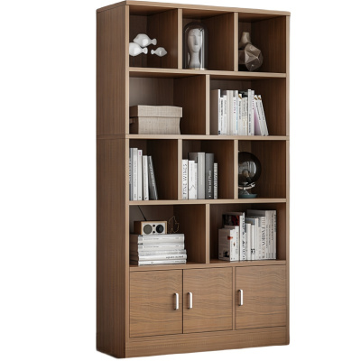 攸形三门书柜100*30*180cm台