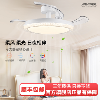 雷士照明风扇灯客厅餐厅卧室灯吊扇灯家用吊灯简约电扇枕边风灯具