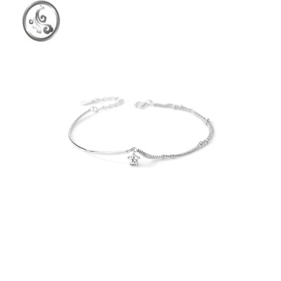 JiMi星星手链女生S925银银女款ins轻奢小众设计手镯2023新款生日礼物