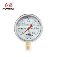 红旗 耐震压力表 YTN100 0-0.6Mpa 块