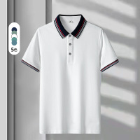 夏季新款POLO衫男士短袖T恤纯色商务百搭翻领男装polo衫T恤男青年