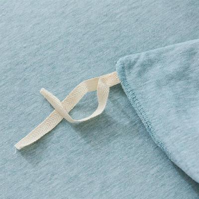 家柏饰(CORATED)全棉被套单件天竺棉针织全棉条纹单双人1.5米被罩200230单套