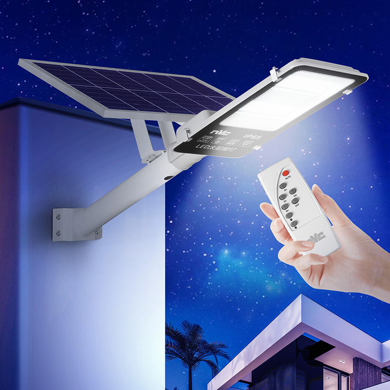 雷士照明nvc 太阳能灯 庭院灯户外防水投光灯室外家用壁灯新农村道路