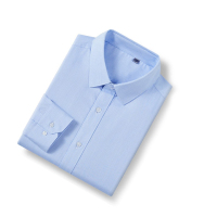 鑫贵达 夏季蓝色长袖衬衫(款式、logo可定制)190 件
