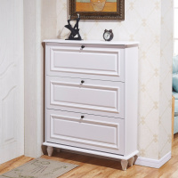 美式超薄翻斗鞋柜简约现代收纳口家用厅玄关柜北欧鞋架欧式