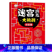 [单本]初级篇 [正版]儿童迷宫书 3-6-7-8-10岁宝宝走迷宫游戏大冒险趣味迷宫专注力注意力训练玩具智力大挑战锻炼