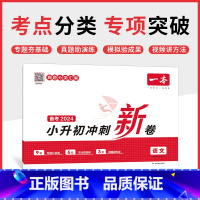 语文 小学升初中 [正版]备考2024小升初名校冲刺新卷语文考试真题分类汇编小学6六年级语文毕业真题卷专题分类练考点期末