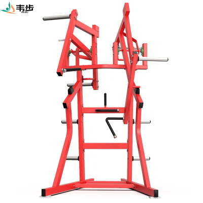 韦步商用悍马系列EM943站地式下推拉组合训练器健身房挂片式力量器械