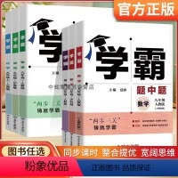 数学 [人教版] 七年级下 [正版]2024新版学霸题中题七八九年级上下册数学英语物理化学人教沪科沪粤版初三初中同步课时