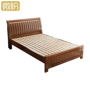 微盼 实木单人床 0.9m 张
