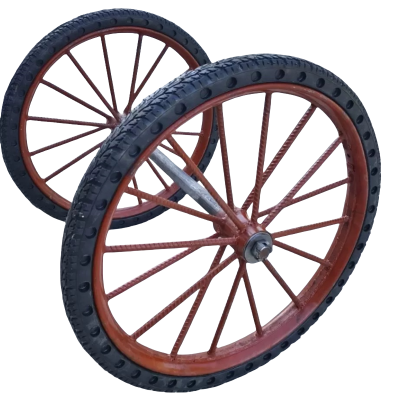 依诺九吉 手推车车轮翻斗车轮子板车车轮带6206轴承 多型号 件