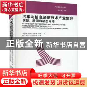 正版 汽车与信息通信技术产业集群创新、跨国和动态网络 [德]保罗