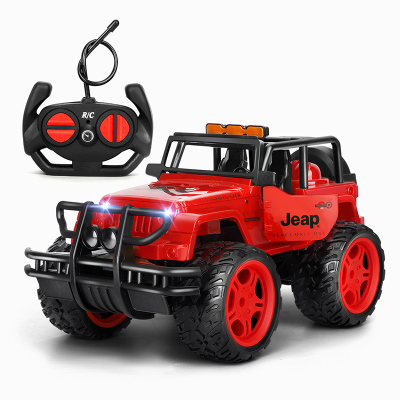 勾勾手（GOUGOUSHOU）遥控汽车儿童玩具男孩玩具无线遥控越野车遥控吉普车-红色