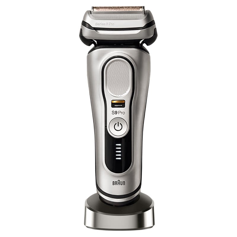 博朗BRAUN全身水洗电动剃须刀9517s 银色长效续航带旅行锁往复式电动剃须刀