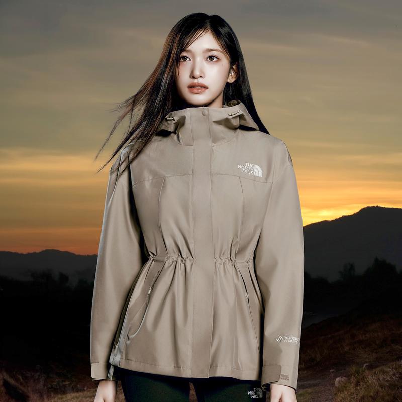 THE NORTH FACE女式W'S GORE 派克大衣 新款经典防风流行防水百搭休闲运动夹克