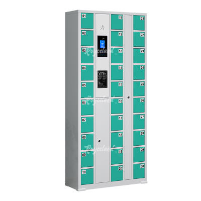 洛诗莲 (RoyceLand) 智能手机柜充电柜手机设备寄存放柜 30门