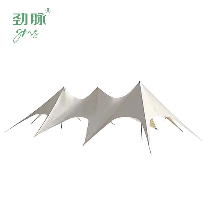 劲脉 三峰天幕 米白色-20*8.6*4.5M 顶