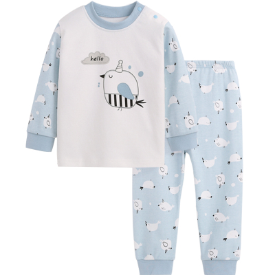 猫人秋冬纯棉内衣-宝宝秋衣秋裤内衣套装家居服儿童睡衣套装