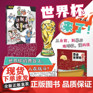 世界杯来了 全2册 这就是足球+奇迹体育场 3-6岁 颜强 等著 儿童绘本