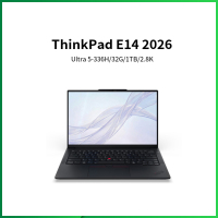 ThinkPad E14 3KCD 2026款 14英寸轻薄便携游戏商务办公笔记本电脑 定制Ultra5-336H 64G 2T 2.8K屏 120HZ