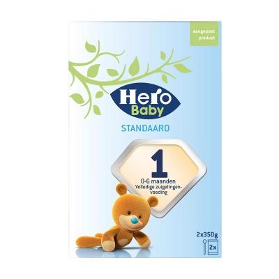herobaby荷兰美素原装进口奶粉1段（0-6个月）700g保质期2023年1月及以后天赋力保税区发货