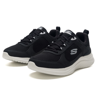 斯凯奇 男轻便跑步鞋8790357/BLK-8.5双