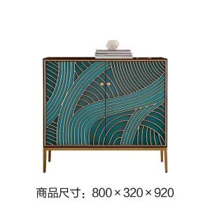 森美人欧式小户型进鞋柜家用口轻奢玄关柜美式厅柜大容量餐厅边柜