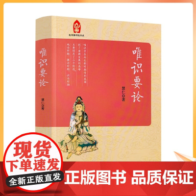 正版 唯识要论 杭州佛学院书系 佛学院本科教材慧仁/著 宗教文化出版社