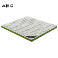 苏佰卓椰棕床垫家用棕垫18cm竹纤维(0胶水天然椰棕+软硬两用+全拆洗)1500mm*2000mm