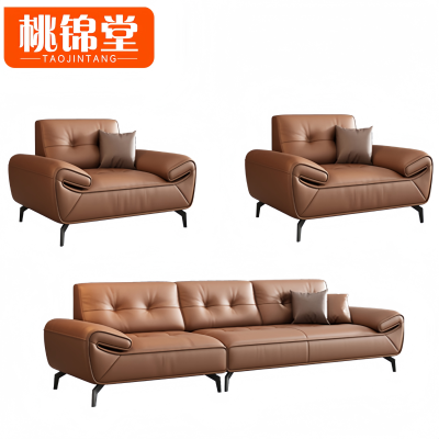 桃锦堂 办公沙发1+1+4/套