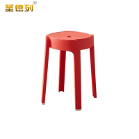 圣德列办公椅塑料凳子可叠放餐桌椅N-9