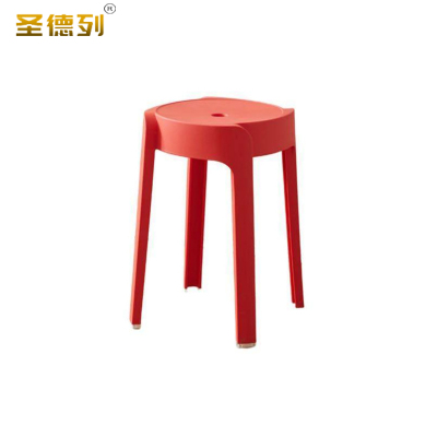 圣德列办公椅塑料凳子可叠放餐桌椅N-9