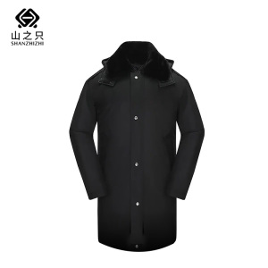 山之只 防寒大衣保暖工作服 长款 件