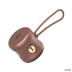 EWA 音为爱蓝牙音箱A119高音质迷你音响无线家用小型低音炮line联名便携式防水大音量超重低音 呆萌棕 布朗熊