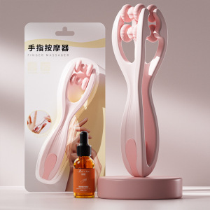 手指按摩器滚轮按摩夹缓解鼠标手经络疏通手关节穴位按摩神器3759Z