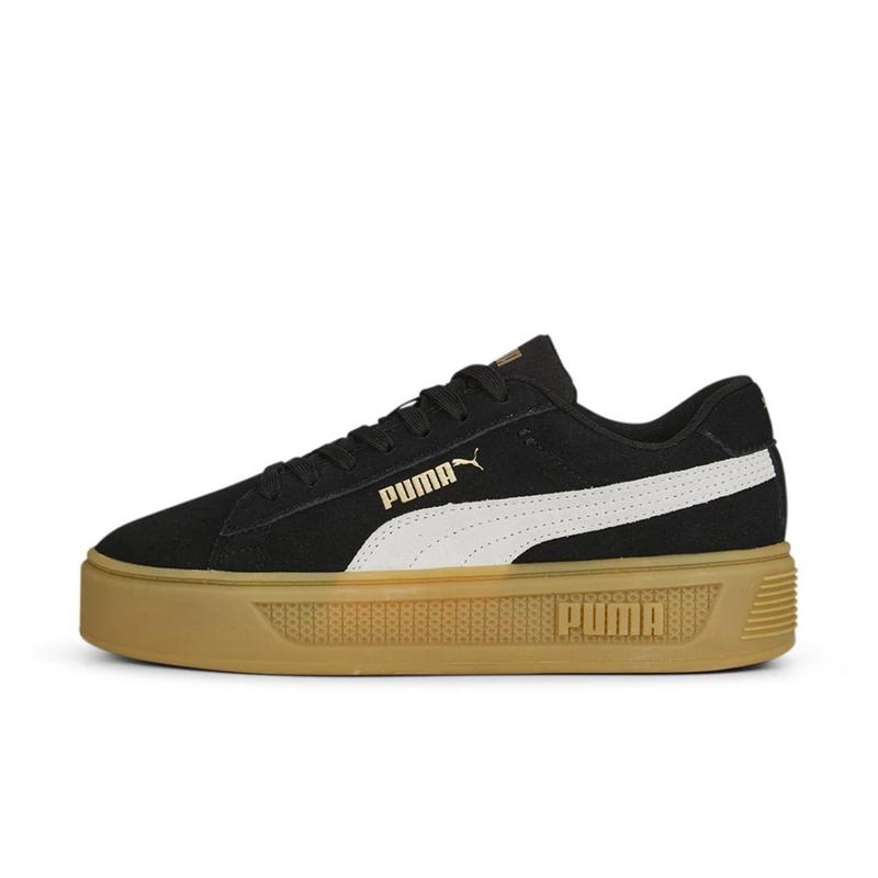 彪马(Puma)厚底复古休闲板鞋女鞋春季夏季新款PU皮拼接橡胶大底运