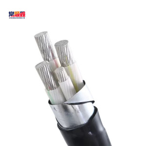 常顺鑫 低压铝芯电缆ZC-YJLV22 4×240 米