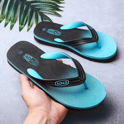 述雅人字拖男夏新款时尚外穿百搭防滑潮拖室外网红韩版沙滩夹脚凉拖鞋