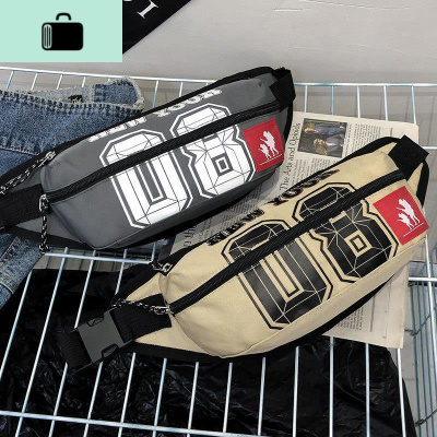 潮牌斜挎包男士2020新款初中大学生胸包休闲运动健身户外单肩包包NEWLAKE男士单肩包