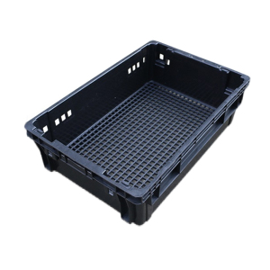 汇继 周转筐 黑色600*400*170mm 个