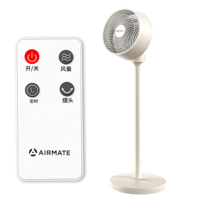 艾美特(Airmate)空气循环扇家用遥控预约定时电风扇FA18-R2