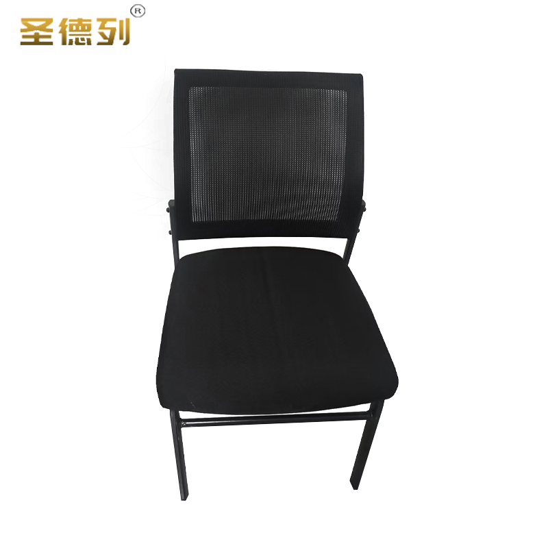 圣德列办公椅会议椅培训椅网面黑色 470*450*850mm