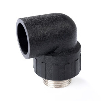 时速 PE外丝弯头 32x3/4" 个